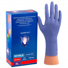 Перчатки Нитриловые повышенной прочности Connect Nitrile Ultra/S/100пар/1000пар