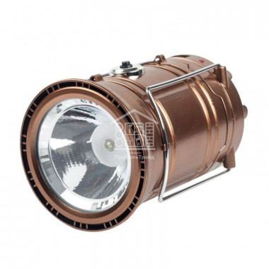 Фонарь ручной аккум.солнечн. "JH-5900T" LED-6+1(+USB) 