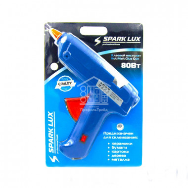 ТермоПистолет "SPARK LUX" (с включат)(20w)/100 шт