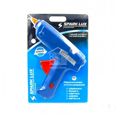 ТермоПистолет "SPARK LUX" (с включат) (40w)/64шт