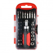 Отвертка в наборе "LECHGTOOLS" 30 PCS (Отвертка-трещетка с насадками) /48 шт