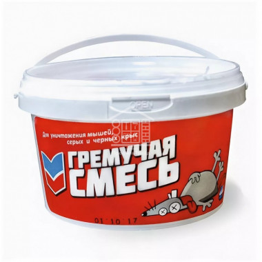 Средство от крыс и мышей "ГРЕМУЧАЯ СМЕСЬ" 500гр /18 шт